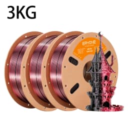 ERYONE Promotion New Dual Color Filament Matte Silk PLA For FDM 3D Printer Color Changing 1.75mm ±0.03 Fast Delivery