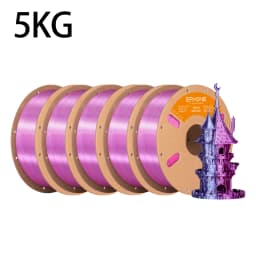 ERYONE Promotion New Dual Color Filament Matte Silk PLA For FDM 3D Printer Color Changing 1.75mm ±0.03 Fast Delivery