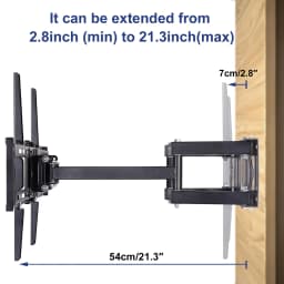 Swivel Tilts Corner TV Wall Mount for 32-65 inch LCD LED Plasma Flat Screen