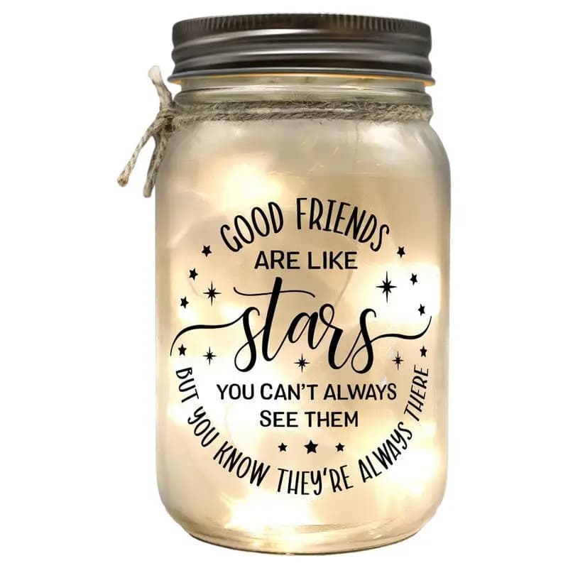 Jar Table Lamp Modern Small Lamp Decorative Lamp Creative Night Light Desktop Ornament For Bedroom Living Room Nightstand
