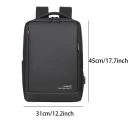 Business Backpack Men's Fashion Large Capacity Waterproof Thin 50 Years Old 40 Years Old A4 Lightweight Multifunctional Commuter