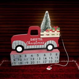 Wooden Calendar 24 Days Advent Calendar Table Sign Reusable Wooden Count Down Decoration Home Decor Table Centerpieces For Famil
