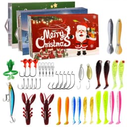 Fishing Advent Calendar Christmas Countdown Advent Calendar Fishing Lures Advent Fishing Calendar 2024 forFather's Day Christmas