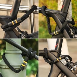 WEST BIKING Portable Bicycle Chain Lock Safety Anti-theft MTB Road Bike Password Lock Scooter Electric E-Bike Cycling Accessorie