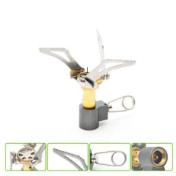 3000W Mini Gas Stove Burner Camping Folding Outdoor Gas Stove Portable Furnace Cooking Picnic Split Stoves Cooker Burners
