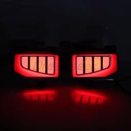 For Jeep Gladiator JT 2019 2020 2021 2022 2023 LED Rear Bumper Reflector Brake Driving Tail Light W/ Turn Signal Car Accessories