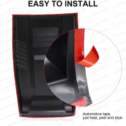 For Nissan Navara NP300 2015-2020 Frontier D23 Front Bonnet Scoop Hood Cover Matte Black Bonnet Guard Protector Car Accessories