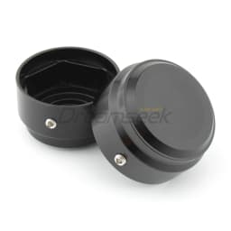 2Pcs Black Rear Axle Cap for Harley Nightster 975 RH975 Special 2022 23 Motorcycle Axle Wheel Screw Nut Bolt Cover CNC Aluminum