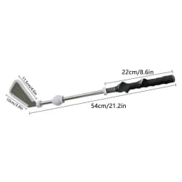 Portable Golf Swing Trainer Putter Golf Club Practice Warm-Up Stick Alignment Rods Posture Correction Training Aid Golf Supplies