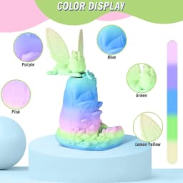 ERYONE Promotion PLA Matte Rainbow 1/2/3/5/10KG 1.75mm ±0.03mm Filament For 3D Printer Macaron Watercolor Filament High Quality