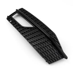Artudatech 1Pair Bumper Fog Light Lamp Cover Grille Grill For Audi A4 S-line S4 2013-2015