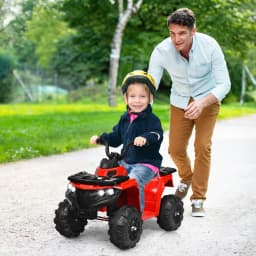 DORTALA Kids All Terrain Electric Quad Bike Children 6V Battery Ride On Motor Quad