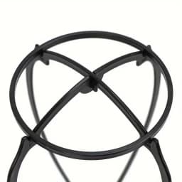10pcs Wig Stand Durable Easy Assembly Wig Cap Holder Portable Plastic Hair Hat Displaying Stand Ideal for Home Salon Travel Use