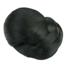 Soowee Synthetic Braided Chignon Dancer Hair Cover Donut Hair Pieces Scrunchies Hair Bun Wig Clips Updo Wedding Party Headwear