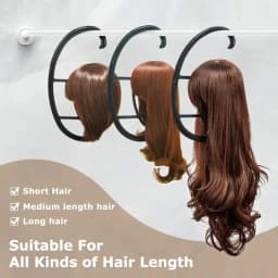 Hanging Wig Holder Portable Wig Holder Suitable for Multiple Wigs And Hats Essential for Wig Shapes Styling Tools