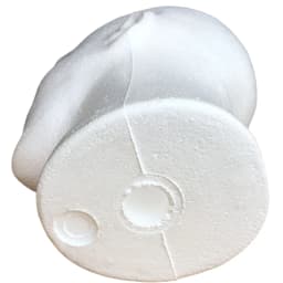 Lightweight Male Foam Mannequin Head Wig Display Stand for DIY Painting Hat Scarf Salon Wig Holder Rack