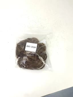 Synthetic Elegant Messy Curly Elastic Rubber Band Hair Bun Fluffy Easy to Style Suitable for Daily Use
