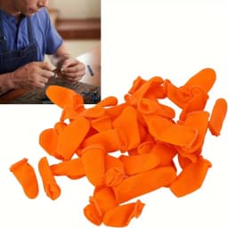 5/10/15/20/25pc Wig extension protection tool is used to make protective finger cots for wig keratin protein glue