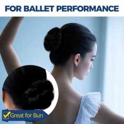 100pcs Hair Nets Set for Food Service Workers, 60pcs 24inch Invisible Hairnets & 40pcs Bun Bobby Pins for Buns, Women/Men, Balle