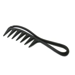1 Wide Toothed Shark Comb Exfoliating Curly Hair Salon Hair Comb Styling Tool, Special for Real Hair Wigs