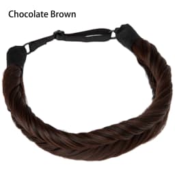 Synthetic Premium Adjustable Handmade Braided Elastic Band Hair Fashion Braiding Hair Headband Headwear For Women