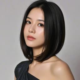 Short Bob Hairstyle Synthetic Wig for Halloween Party Cosplay Role-Playing Wig Daily High-Temperature Hair Accessory Set