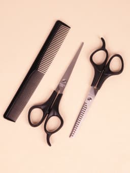 Scissors Sets - Suitable for Thinning and Styling Hair - For Finishing, Point Cuts, and Flat Cuts Special for Real Hair Wigs