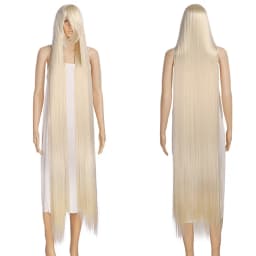 Ancient Costume Long Straight Hair Versatile Antique Style Headband With Multi-Color Styling Wig Synthetic Fiber Wig