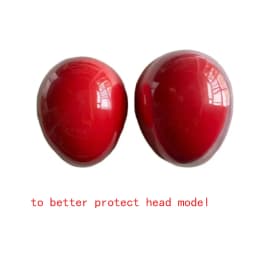 Plastic Head Shell for Half Wig Making Head Plastic Head Capsule for Semi Wig Making Head 3 Size
