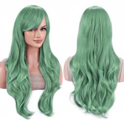 Synthetic Hair Pink Wavy Lolita Cosplay Wig Anime Wigs Yuno Gasai Halloween Costume Krul Tepes Wig for Women