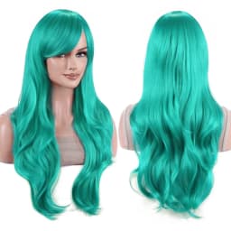 Synthetic Hair Pink Wavy Lolita Cosplay Wig Anime Wigs Yuno Gasai Halloween Costume Krul Tepes Wig for Women