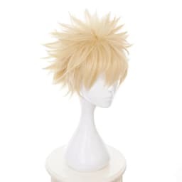 My Hero Academia Midoriya Izuku Bakugou Katsuki Bakugo Short Wig Cosplay Heat Resistant Synthetic Hair
