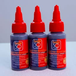 Salon Pro Super Hair Bond Glue 30ml Waterproof Strong Hold Adhesive For Lace Front Wig Toupee Hair Extensions Hair System Glue