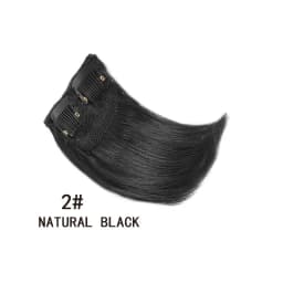 Synthetic 10cm Clip In Hair Extensions Short Straight Topper Invisible Seamless Side Cover Hairpiece Natural Volume Easy Wear