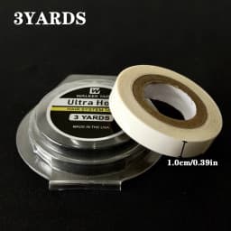 Walker Tape Ultra Hold 3 Yards Adhesive Hair System Tape with 5 Sizes 0.8/1.0/1.27/2/2.54cm Shell Packaged for Wig Toupee
