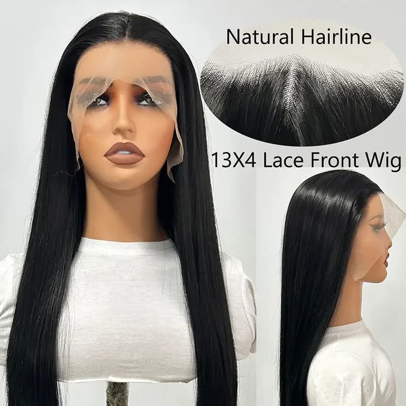 13*4 Lace Front Wigs Straight Wigs for Women with High Quality Synthetic Hair Lace Wigs Natural Hairline Synthetic Wig Daily Use