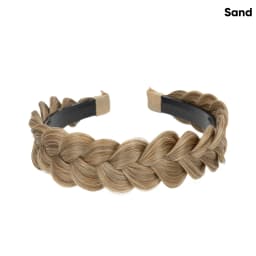 Synthetic fashion braided headband, hair band, braided hairstyle, Bohemian style, women's hair accessory/wig decoration.