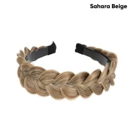 Synthetic fashion braided headband, hair band, braided hairstyle, Bohemian style, women's hair accessory/wig decoration.