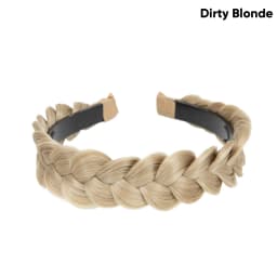 Synthetic fashion braided headband, hair band, braided hairstyle, Bohemian style, women's hair accessory/wig decoration.