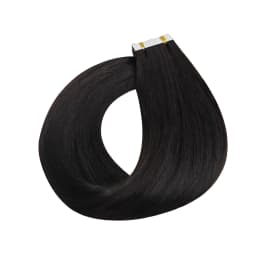 Straight Tape In Hair Extensions Skin Weft Tape In Hair Extensions 20Pcs 50G/Pack Adhesive Invisible 100% Real Human Hair Women