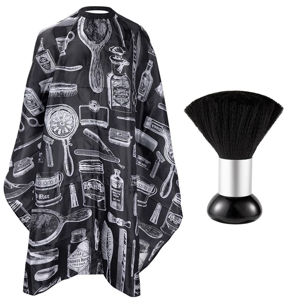 Professional Hair Cutting Apron Salon Barber Cape Hair Cutting Waterproof Cloth Hair Cutting Apron Barber Accessories