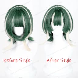 Guita Hebby Fantasia Wig 30cm Short Women Hair Anime Cosplay Wig Halloween Heat Resistant Synthetic Wigs