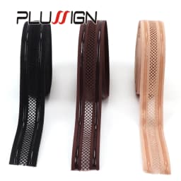 1Yards Silicone Anti Slip Mesh Elastic Band Wig Making Supplies Non-Slip Gripper Elastic For Wig Sewing Stretchable Horizontally