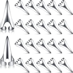 20 Pcs Adjustable Hair Parting and Selecting Tool - high qulity Stainless Steel Stitch Braiding Tools