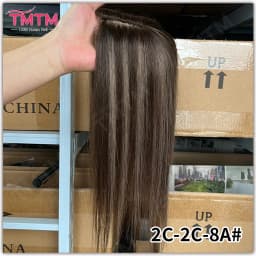 7x11cm 10x12cm Human Hair Topper Black Brown Blonde Skin Scalp Clip in Topper Hair Pieces Straight Human Hair Toppers For Women