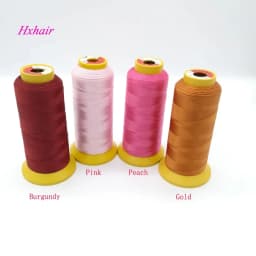 1pcs Thread for Weaving for Hair Extension High Intensity Polyamide Nylon Weaving Thread Hair Extension Thread