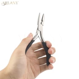 ARLANY Hair Extension Pliers for Micro Beads Anti-Slip Microlink Pliers for Weft Extensions Hair Tinsel Keratin Bonding Removal