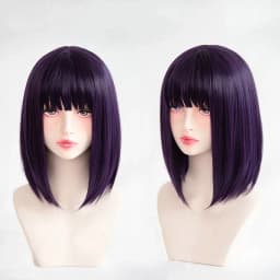 Anime Darling Marin Kitagawa Kuroe Shizuku Cosplay Wig Purple Short Heat Resistant Synthetic Hair Wigs