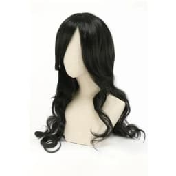 Anime Shego Cosplay Wig 80cm Long Curly Wave Black Wig Cosplay Hairs Heat Resistant Synthetic Wigs