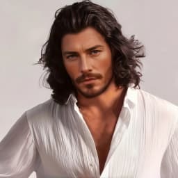 Men's and Women's Medium to Long Wavy Wig with Bangs and Curly Brown Short Curly Synthetic Wig, Natural Wavy Black Brown